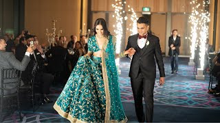 INDIAN WEDDING HIGHLIGHTS 2020  SYDNEY  SABYASACHI RECEPTION  HALDI  MEHNDI  INDIAN BLOGGER [upl. by Einttirb352]