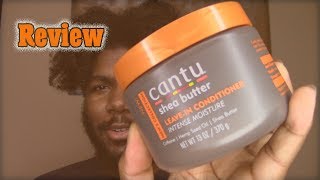 Mens Cantu LeaveIn Conditioner REVIEW [upl. by Buffo]