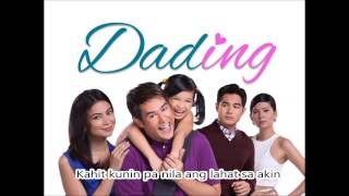 Gabby Eigenmann I Dading theme from quotDadingquot I LYRIC video [upl. by Leesa]