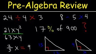 PreAlgebra  Basic Introduction [upl. by Camilo]