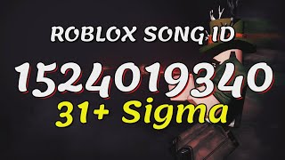 31 Sigma Roblox Song IDsCodes [upl. by Hartley]