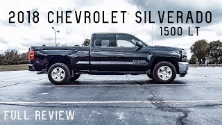 2018 Chevy Silverado 1500 LT  Full Review amp Test Drive [upl. by Uase321]