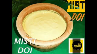 Bengali Famous Dessert Misti Doi মিস্টি দই [upl. by Lilahk]