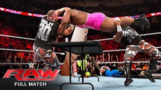 FULL MATCH  Usos amp Dudley Boyz vs New Day amp Mark Henry – Tables Match Raw Feb 8 2016 [upl. by Ute277]