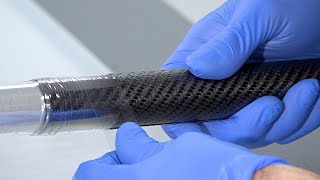 How to Make a Roll Wrapped Carbon Fibre Tube [upl. by Anyrtak]