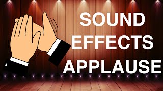 Clapping Sound Effects  Applause  Audience  Crowd Sound Effect [upl. by Grefer]