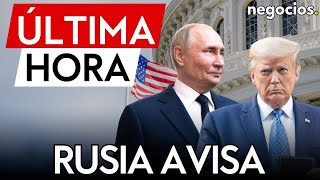 ÚLTIMA HORA  Rusia avisa a Trump las relaciones con EEUU dependen del nuevo gobierno [upl. by Nirra]