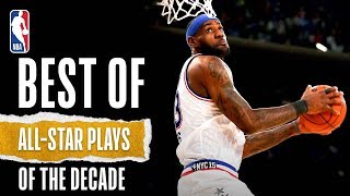 NBAs Best AllStar Game Plays Of The Decade [upl. by Eelyma]