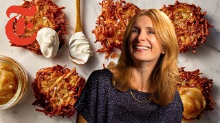 Melissa Clarks Favorite Holiday Latkes and French Toast  NYT Cooking [upl. by Fidole]