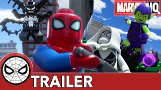 LEGO SpiderMan on Marvel HQ  TRAILER [upl. by Zillah]