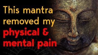 Buddhist Mantra For Healing all Sufferings Pain and Depression  Tayata Om Mantra [upl. by Airod129]