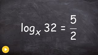 Solving a simple logarithm [upl. by O'Doneven]