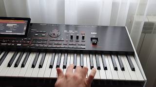 Tutorial CEA MAI USOARA  SIMPLA Hora de Joc la Orga Korg Pa4X  melodie pentru incepatori [upl. by Notniw]