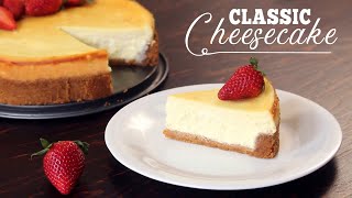 Classic Cheesecake Recipe  How Tasty Channel [upl. by Webber]