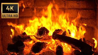 Cozy Fireplace 4K Fireplace Ambience with Crackling Fire Sounds Fireplace Burning 5HOURS OC 14 70 [upl. by Imoian]