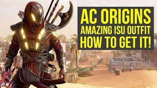 Assassins Creed Origins Tips How To Get THE ISU ARMOR AC Origins Outfits  Assassins Creed Origins [upl. by Yren]