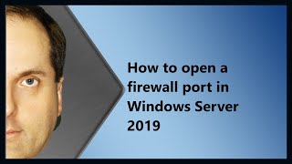 Open TCPUDP manual Ports in Windows 10 [upl. by Adnowal]