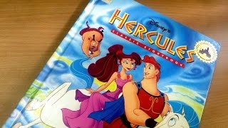 Disneys Hercules Classic Storybook Review [upl. by Idnew610]