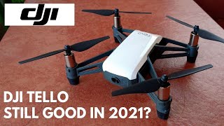 DJI Tello Drone in 2021  Unboxing and Review [upl. by Garson]