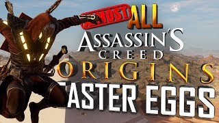 All Assassins Creed Origins Easter Eggs [upl. by Selle]