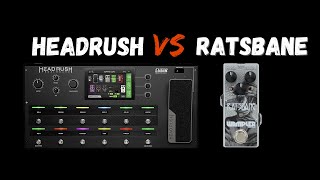 Headrush Black op vs Wampler Ratsbane [upl. by Allisirp]