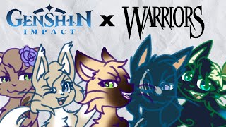 Genshin Impact x Warrior Cats AU Mondstadt Edition [upl. by Henry]