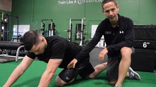 Posterior Hip Stretch  Hip Mobility Drill [upl. by Airel]