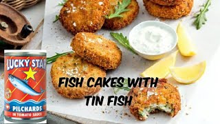 Simple Fish Cake Recipe  Lucky star Tin fish  Philchards  South african Youtuber [upl. by Nylek]