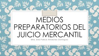 MEDIOS PREPARATORIOS [upl. by Namad504]