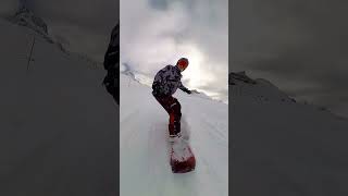 Snowboard Crash in Zermatt Switzerland [upl. by Jillian]