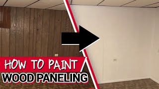 How To Paint Wood Paneling  Ace Hardware [upl. by Formica]