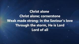 Cornerstone  Hillsong LIVE w Lyrics [upl. by Anitroc932]