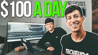 HOW TO MAKE 100 A DAY AS A BEGINNER INVESTOR [upl. by Edva857]