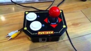 Jakks Pacific Retro Arcade Featuring PacMan Namco Plug n Play Review 2009 [upl. by Cally800]