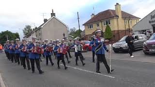 Ballinamallard Accordion Band  Their Own Parade 2021 [upl. by Ji]