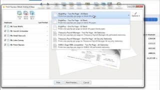 Printing Payslips [upl. by Anahir]