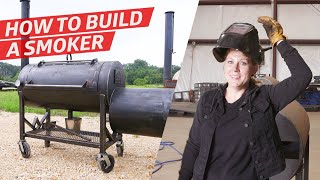 How Custom Barbecue Smokers are Made — How To Make It [upl. by Felizio]