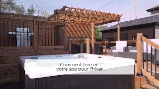 Comment fermer votre spa pour lhiver [upl. by Renrew]