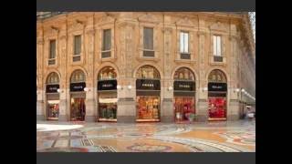 Galleria Vittorio Emanuelle II Milano  Italy [upl. by Aicilaana464]