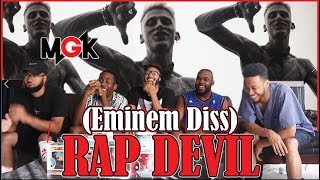 Machine Gun Kelly  Rap Devil Eminem Diss REACTIONREVIEW [upl. by Rutra]