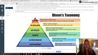 Blooms Taxonomy and Lesson Plans [upl. by Celeste]