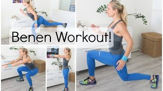 10 min Mooie Benen en Billen Thuis Workout [upl. by Malloch285]