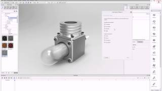 IronCAD KeyShot Improvements [upl. by Merna]