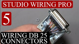 How To Wire A DB25 Connector for Audio [upl. by Aikemot145]