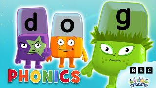 Phonics  Simple Spelling  Learn to Read  Alphablocks [upl. by Linad]