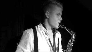 Titanic Theme “My Heart Will Go On”  Sax Cover Studio performance by a young artist [upl. by Pitts352]