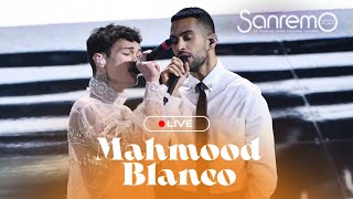 Mahmood BLANCO  Brividi LIVE Sanremo 2022 [upl. by Penn864]