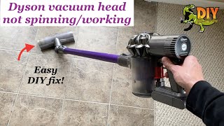 Dyson vacuum roller head not spinning  EASY DIY fix [upl. by Nylirahs]