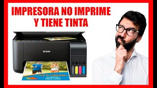 ✅ MI IMPRESORA NO IMPRIME Y TIENE TINTA COMO SABER DONDE ESTA EL ERROR  EPSON  CANON [upl. by Aztiray]