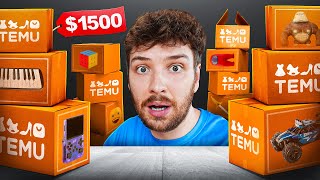 I Opened 1500 Worth of Scam Temu Products [upl. by Ttehr260]